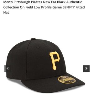 Pittsburgh Pirates New Era Authentic Collection On Field Low Profile Fitted Hat